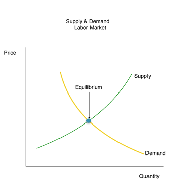 supply & demand in labor market
